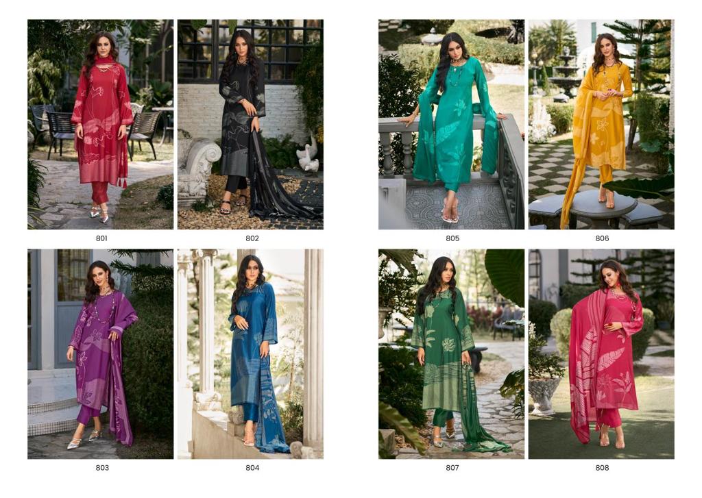 Zoya By Kilory 801 808 Dress Material In Delhi 
